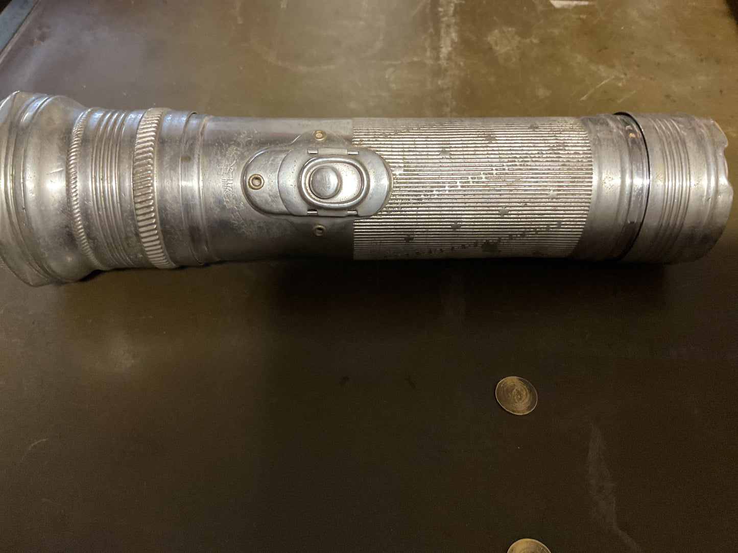 Vintage WWII-Era Military Flashlight