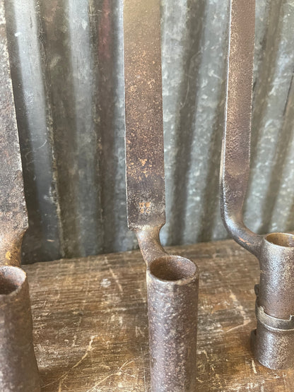 Civil War Era Bayonet Lot – 5 Mixed Socket Bayonets