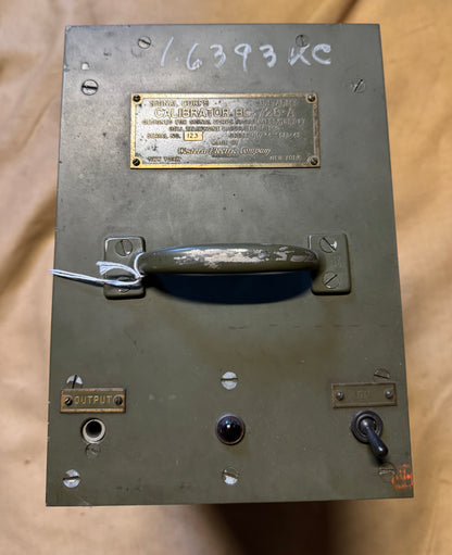 WWII Signal Corps Calibrator BC-726-A Radar Test Set