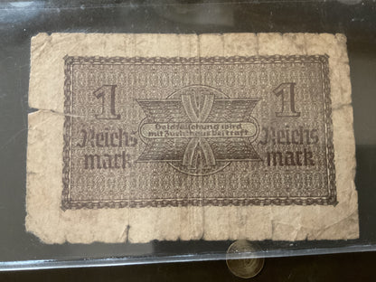 Pre-WWI German 1 Reichsmark Note