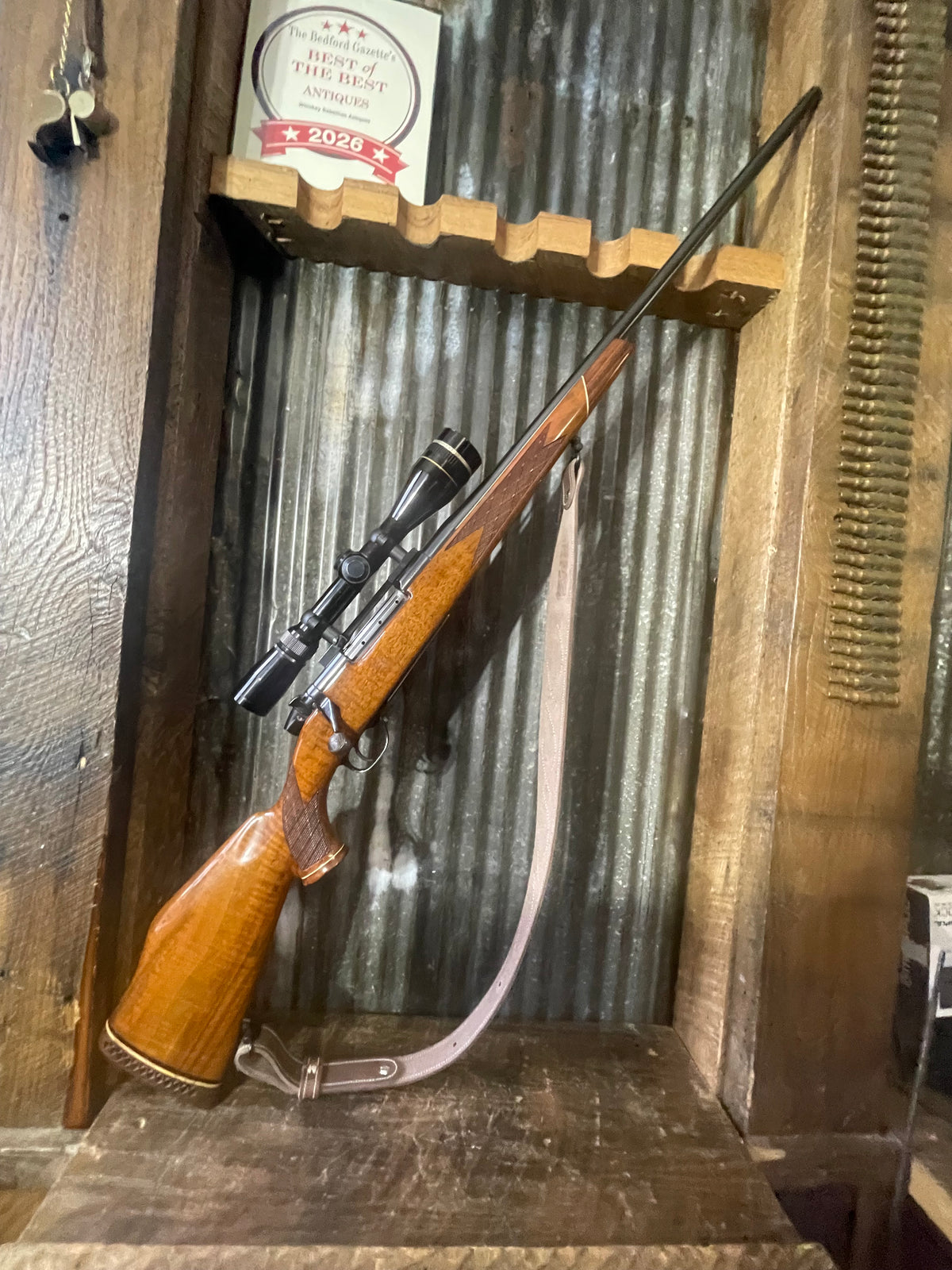 Weatherby Mark V Deluxe 6.5-300 Weatherby Magnum – 26” Barrel – Leupold Vari-X III 3.5-10x Scope – Japanese Made