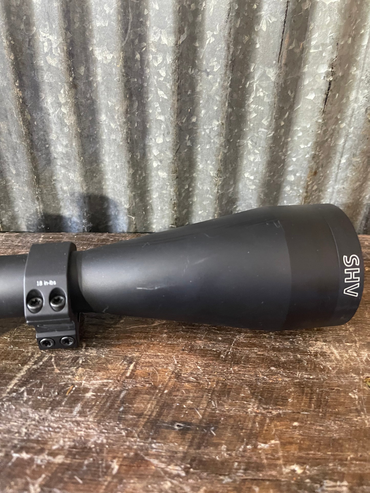 Nightforce SHV 5-20x56 Riflescope – Illuminated – Includes Vortex Rings
