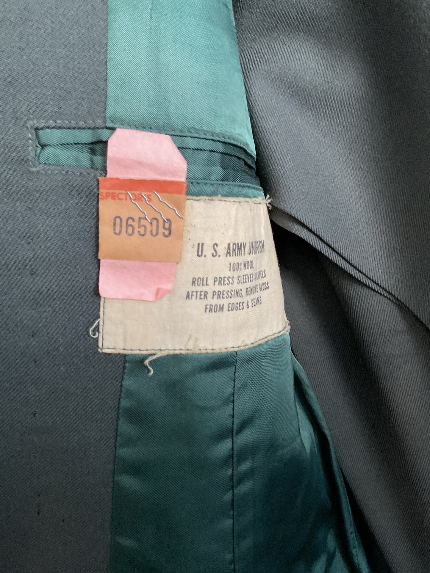 Korean War Era U.S. Army Infantry School Dress Green Uniform Set – Staff Sergeant