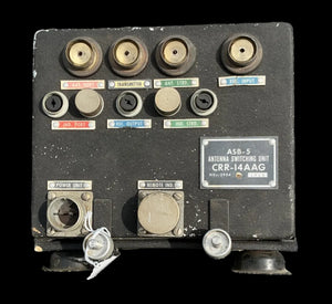 WWII ASB-5 Antenna Switching Unit CRR-14AAG – U.S. Aircraft Radar Component