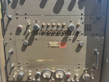 WWII U.S. Army Signal Corps radar/radio equipment cabinet