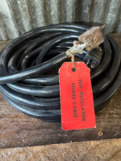 Test Oscillator Power Cable