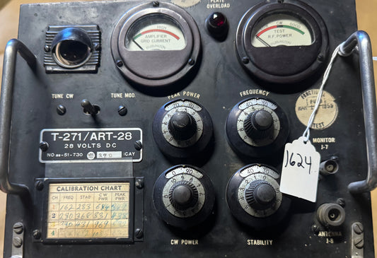WWII T-271/ART-28 Aircraft Transmitter Tuning Unit