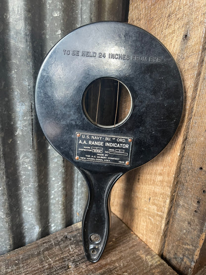 WWII U.S. Navy Bureau of Ordnance Mark 1 Anti-Aircraft Range Indicator – 1943 A.C. Gilbert