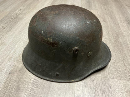 WWI German M1916 Stahlhelm Helmet w/ Original Liner (c. 1916-1918)
