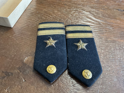 WWII Sherman US Navy Shoulder Boards