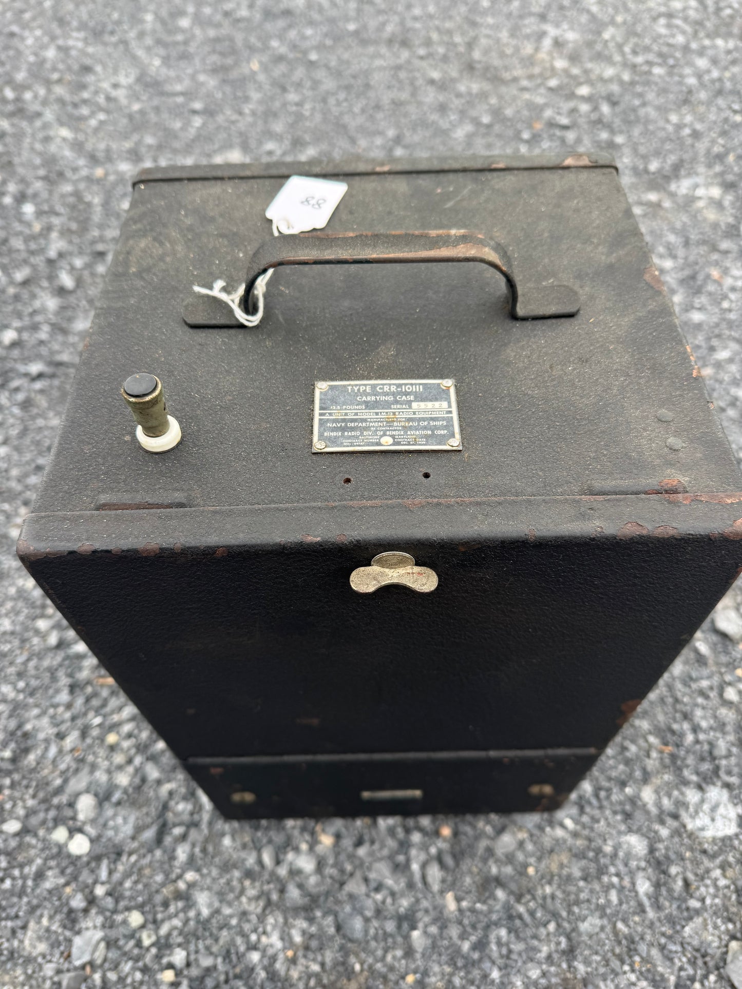 WWII U.S. Navy Bendix CRR-74028 Heterodyne Frequency Meter