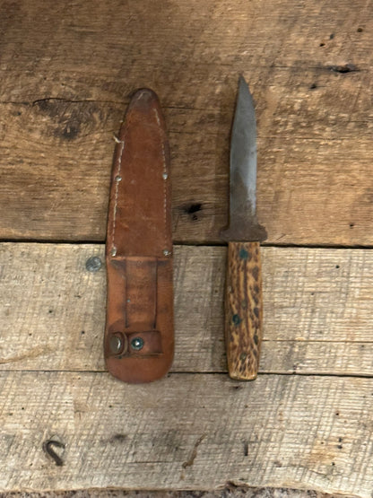 WWII Theatre Knife- Horn/Antler