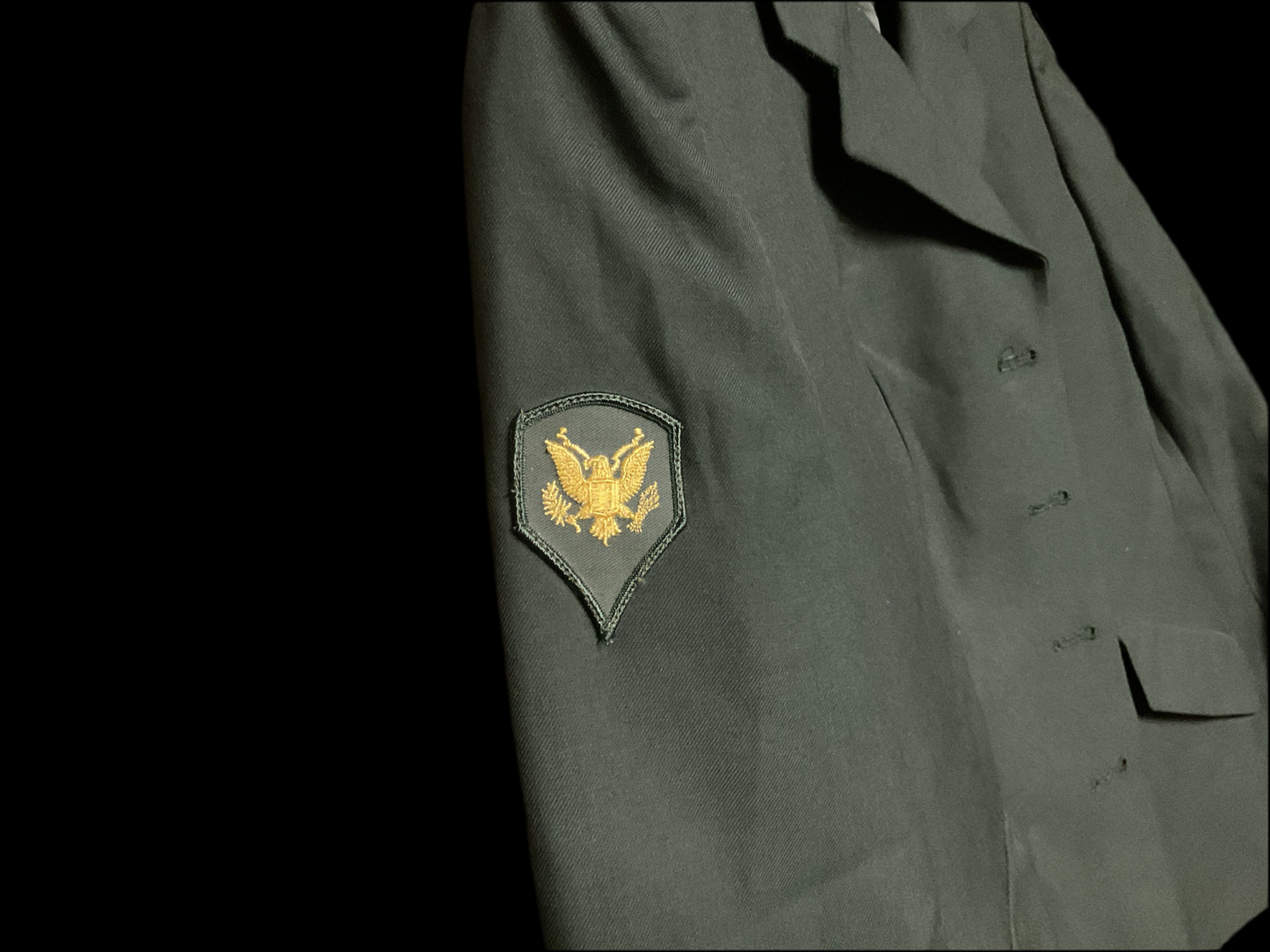 Army Green Dress Jacket (Ladies)