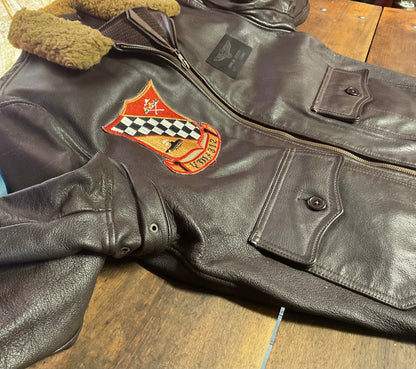 USMC Pilot G-1 Flight Jacket-Authentic and Identified to American Hero