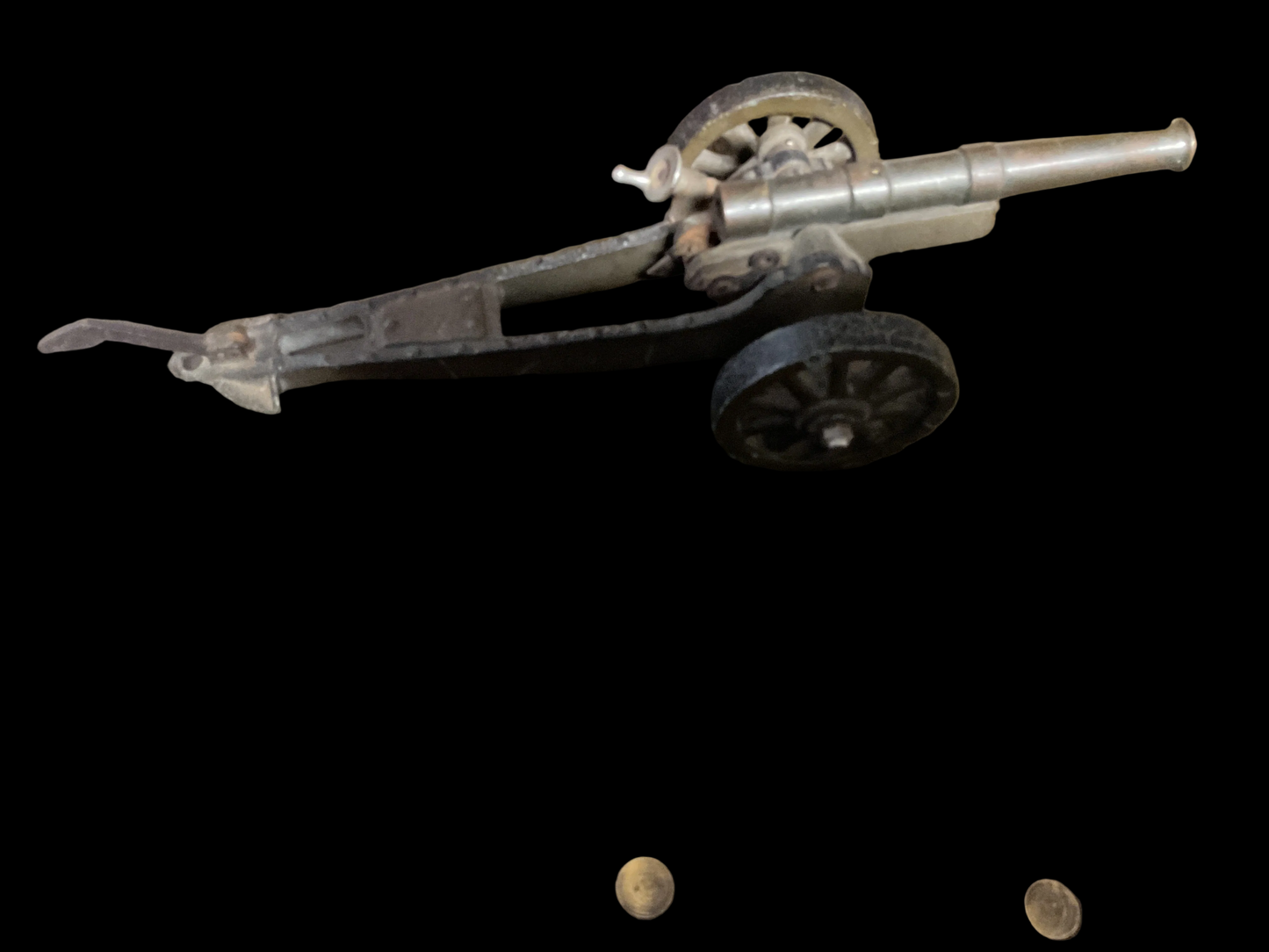 Cast Metal Toy Cannon