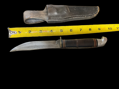 Western “Boulder, Colo.” Hunting Knife with Sheath