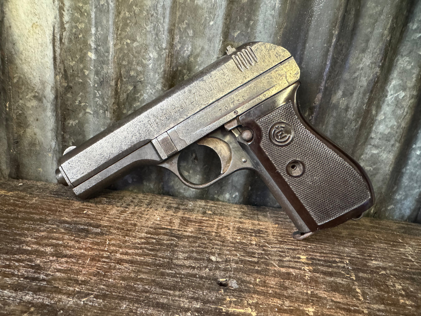 CZ MODEL 27 – WWII GERMAN OCCUPATION PISTOL