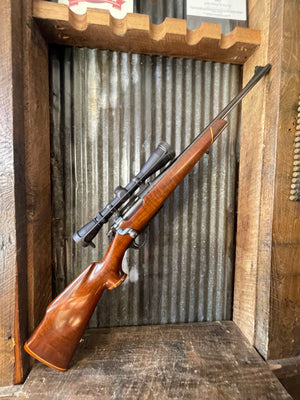 Remington Model 600 Mohawk 6mm Remington – Fajen Stock – Leupold VX-I 3-9x