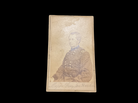 Major General Joseph Hooker CDV (Carte de Viste)