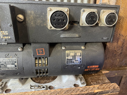 WWII B-29 Aircraft PU-7/AP Motor Generator – Wincharger / Zenith – U.S. Army Signal Corps