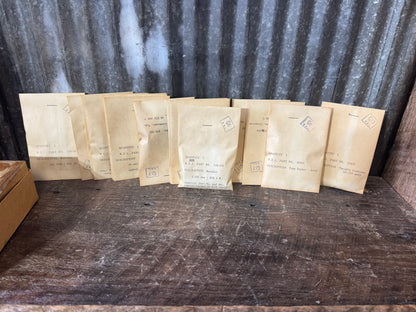 Vintage R.E.L. Radio Equipment Spare Parts Kit – Sealed Component Packets