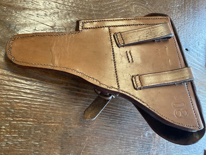 German Army Luger Hard Shell P08 Holster Reproduction