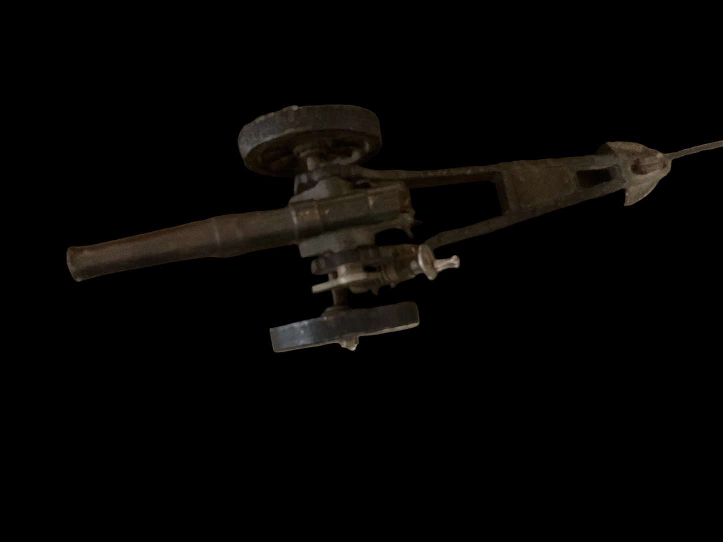 Cast Metal Toy Cannon