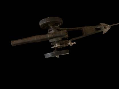 Cast Metal Toy Cannon