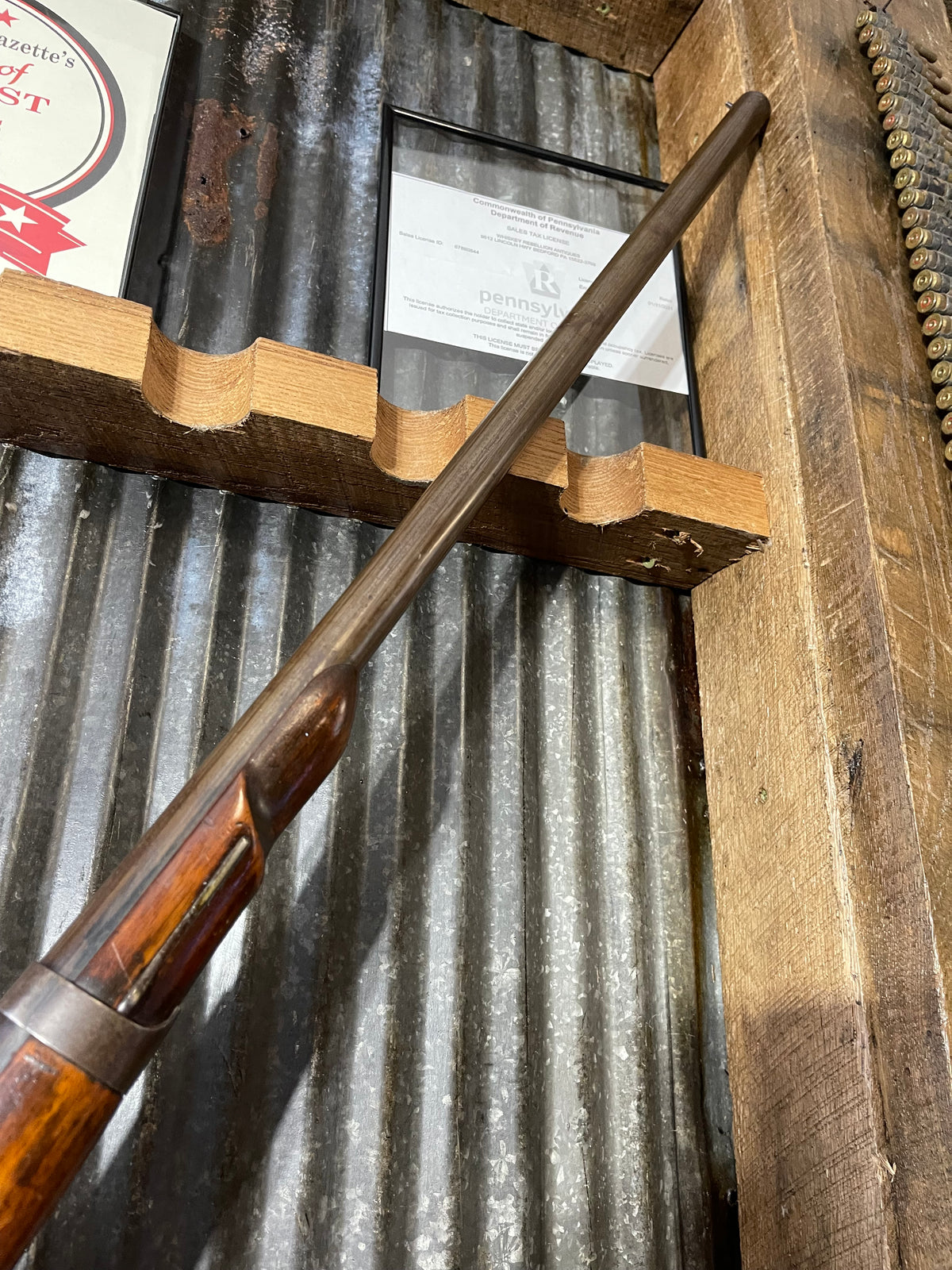 Antique “Zulu” 12 Gauge Shotgun – Military Rifle Conversion