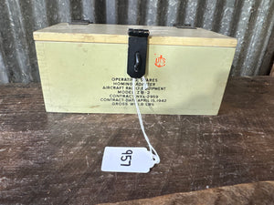 WWII U.S. Navy ZB-2 Operating Spares Homing Adapter Aircraft Radio Equipment Kit