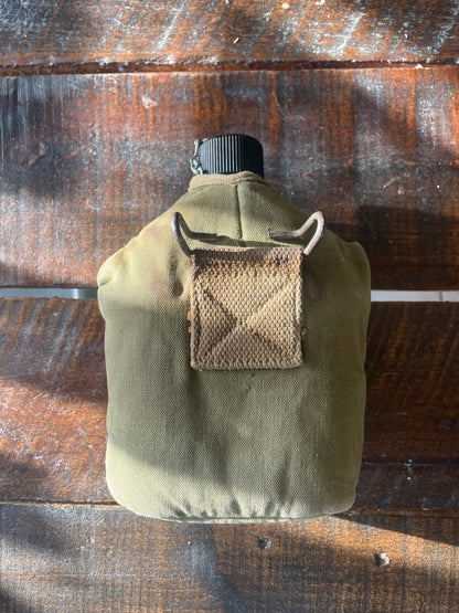 WWII British Canteen Cover with Swanson Canteen and EACO cup