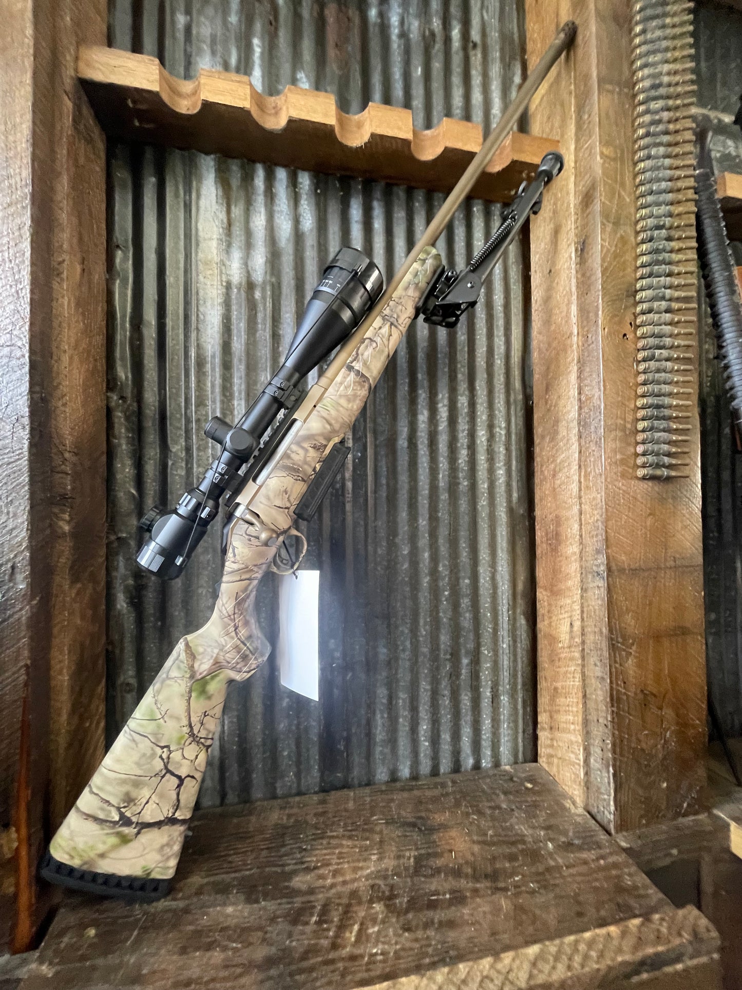 Ruger American .300 Win Mag Bolt-Action Rifle - Camo/Bronze Finish - Excellent Condition