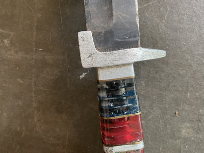 WWII USMC Theatre Knife Marked USMC Camillus