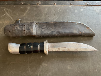 WWII Theatre Knife (black & clear handle)