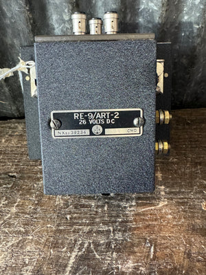 WWII U.S. Navy RE-9/ART-2 Antenna Transfer Relay – Original Box
