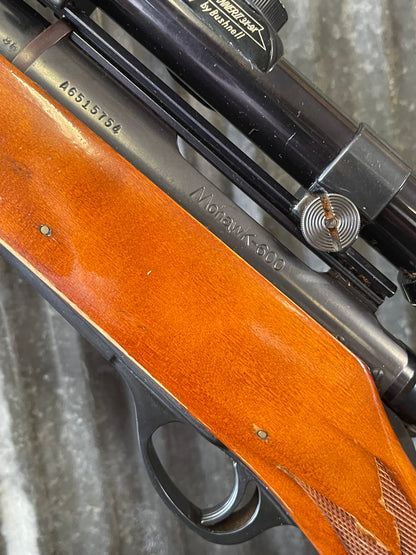 Remington Mohawk Model 600 Bolt-Action Rifle – 6mm Remington – Scoped
