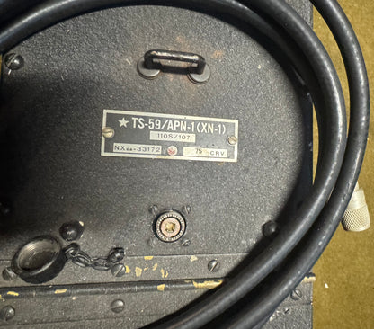 Original WWII-era U.S. military TS-59/APN-1 (XN-1) radar altimeter test set