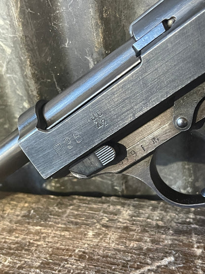WWII Walther P.38 AC 42 – 1942 German Military Pistol – All Matching Serial Numbers – 9mm