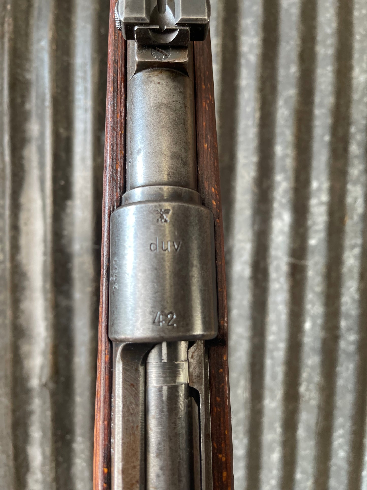 German K98k Mauser – “duv 42” Berlin-Lübecker Maschinenfabrik – 8mm Mauser
