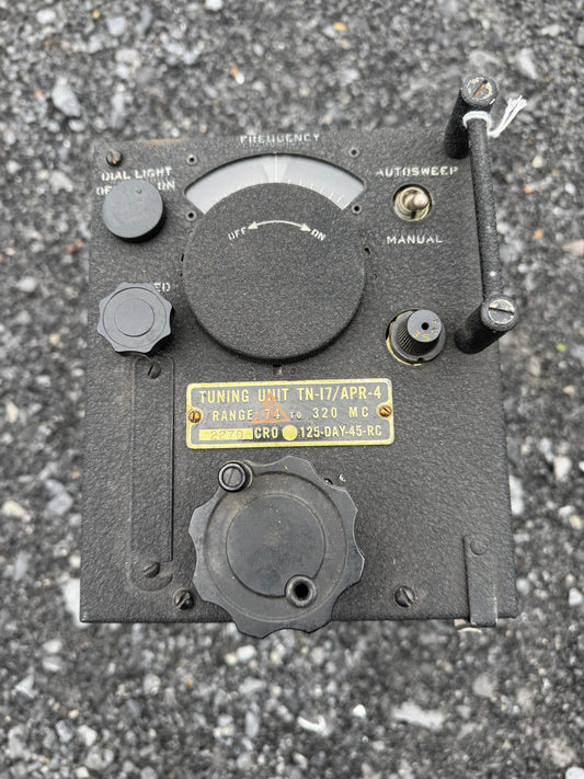 WWII APR-4 Radar Tuning Unit TN-17/APR-4