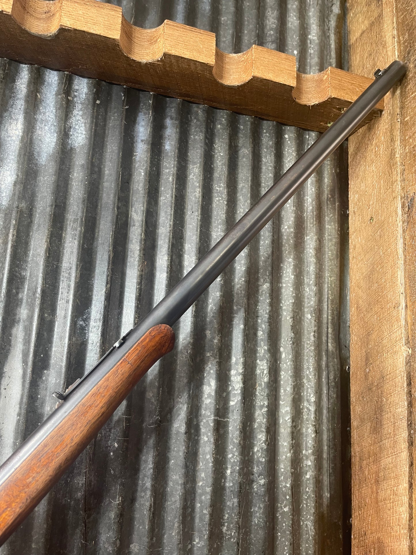 Stevens Model 44 Single Shot Rifle – .25 Rimfire – 25” Heavy Round Barrel
