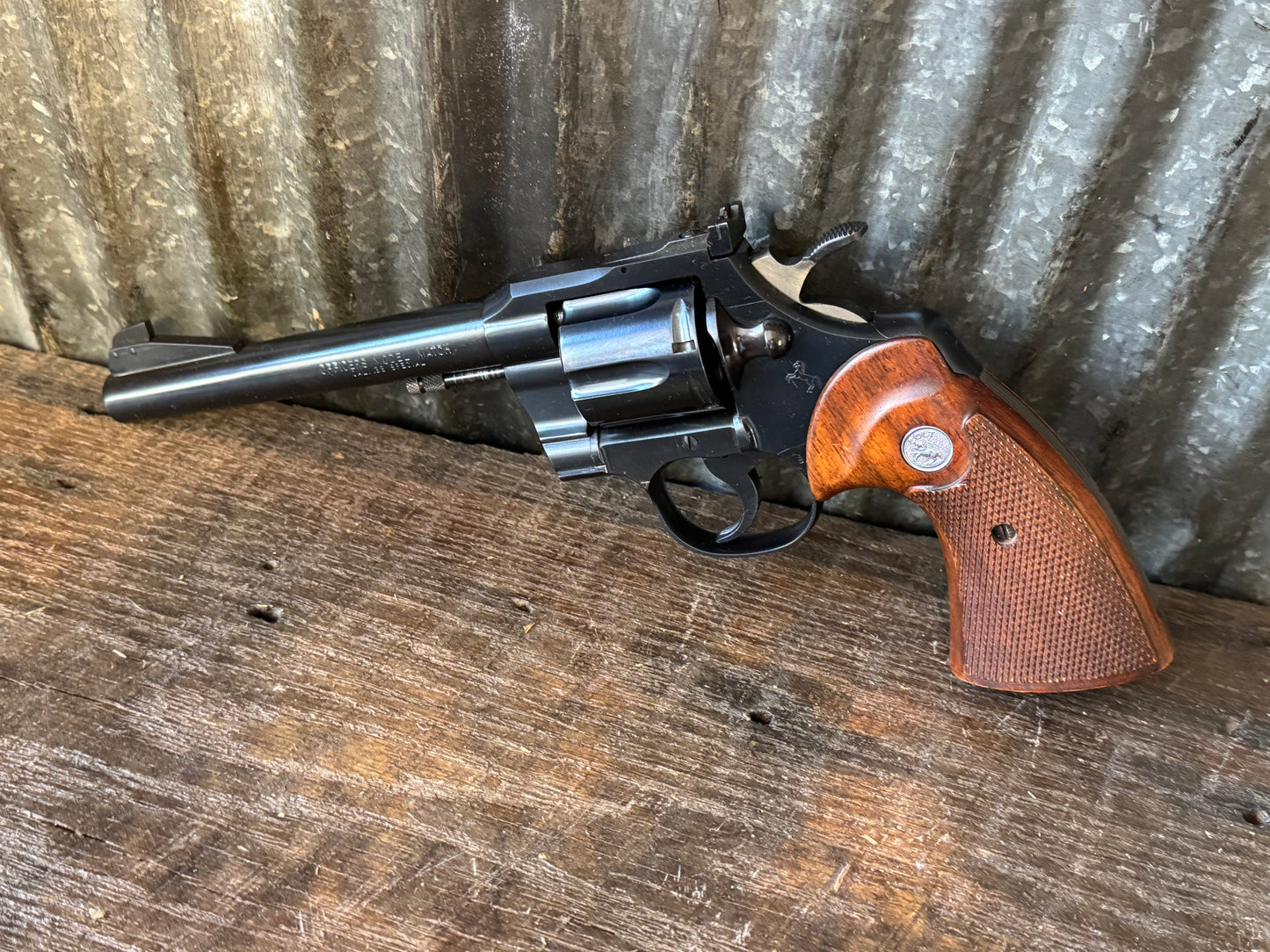 Colt Officers Model Match .38 Special Revolver (with Box & Papers)