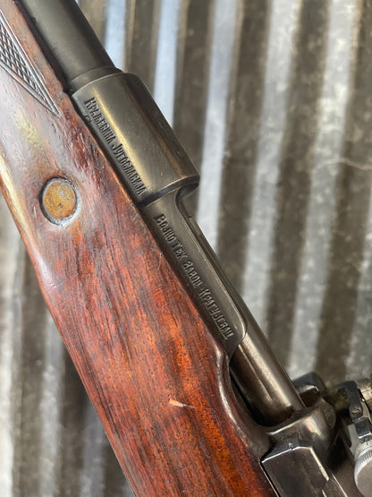 Sporterized Turkish Mauser Model 1893/1938 8mm Mauser – Matching Visible Numbers – Layaway only