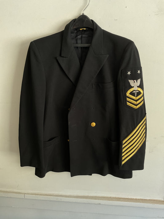 Korean War Era U.S. Navy Service Dress Blue Jacket – Chief Petty Officer Hospital Corpsman