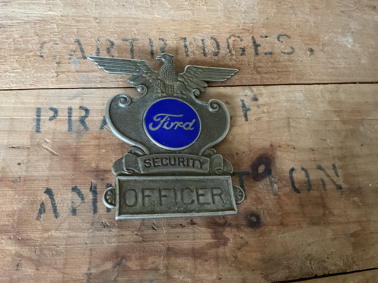 Ford Security Officer Badge  (1950’s)