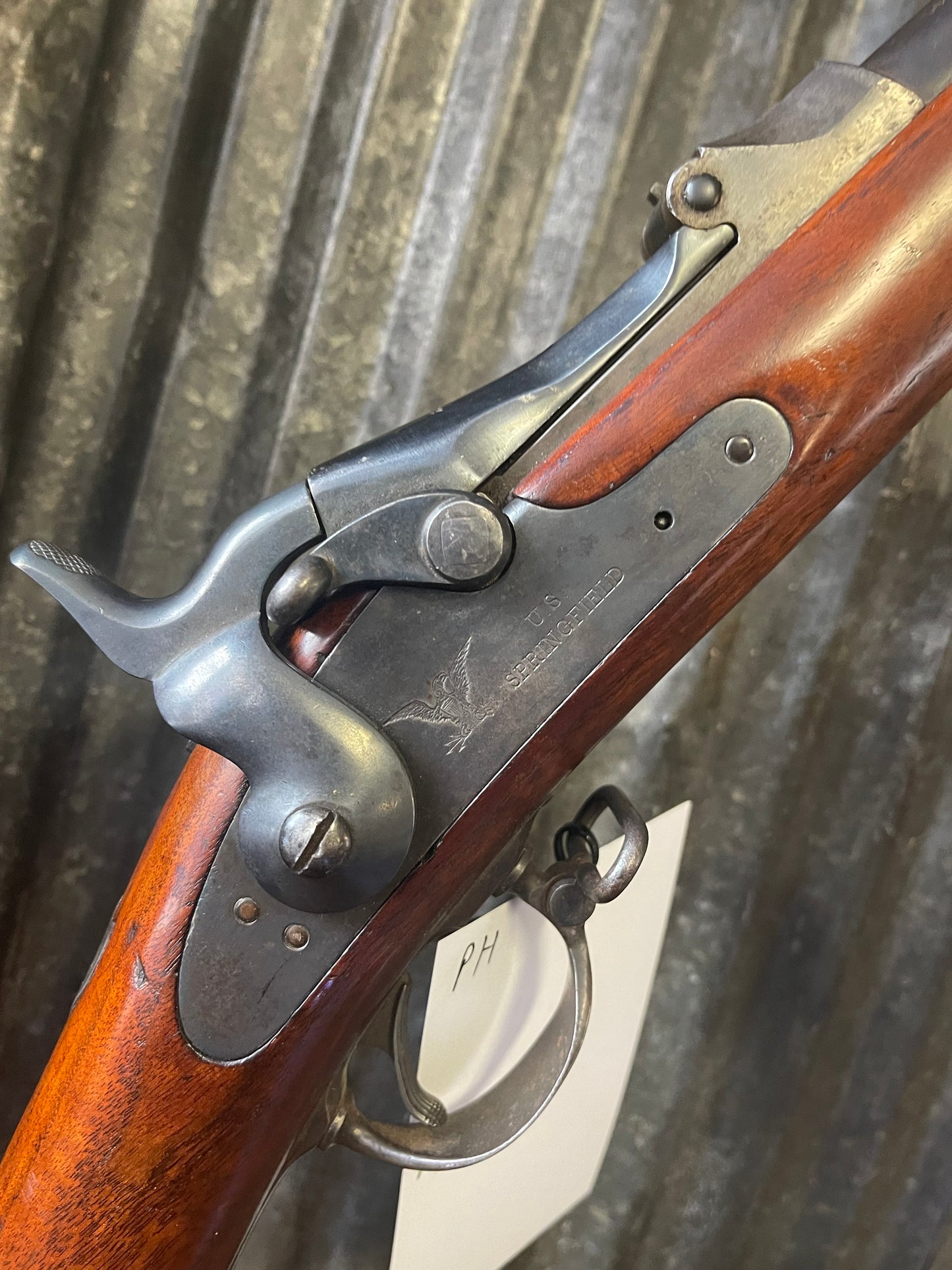 Layaway -U.S. Springfield Model 1884 Trapdoor Rifle – Buffington Sight – .45-70