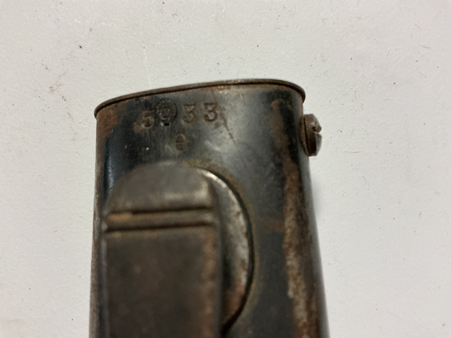 WWII German K98 Mauser S84/98111 Bayonet & Scabbord