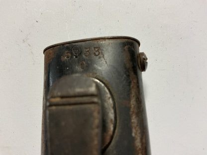 WWII German K98 Mauser S84/98111 Bayonet & Scabbord