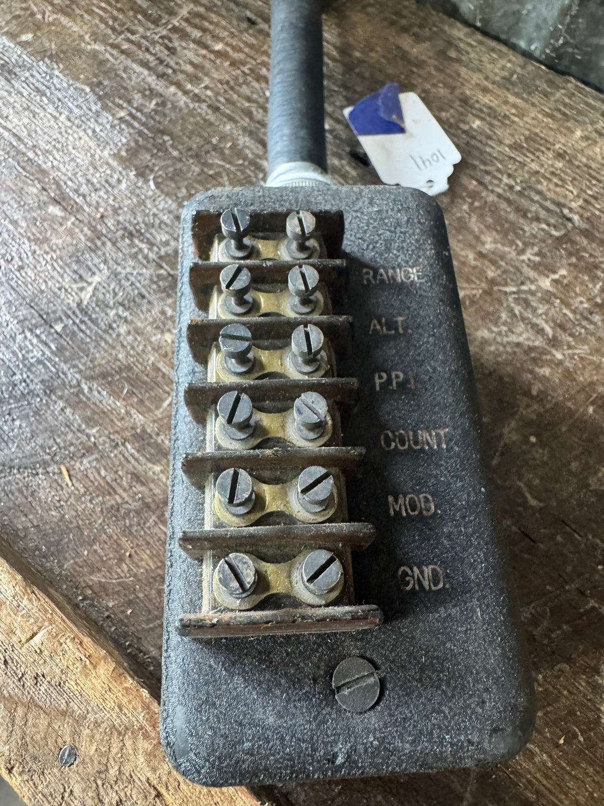 U.S. Army Signal Corps TS-101/AP Radar Test Load Unit