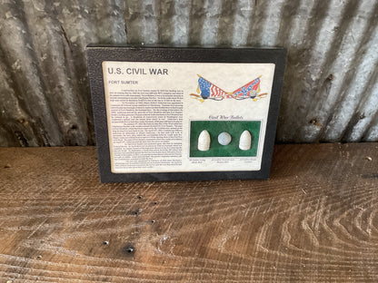 U.S. Civil War Bullets. Fort Sumter